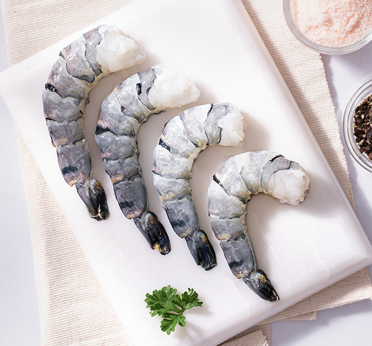 Peeled & Deveined Tail- on Shrimp